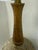 1970s Mid Century Modern Cork and Walnut Lamp, XL For Sale - Image 5 of 9