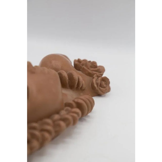 Ceramic Terracotta Sculpture of Woman by Gio Ponti, 1950s For Sale - Image 7 of 8