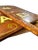 Wood 1980s Hand-Lettered “Please Be Seated” Solid Wood Sign, 20" For Sale - Image 7 of 9