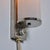Chrome 1930s Finnish Cylindrical Glass Plug-In Wall Lamp in the Manner of Paavo Tynell For Sale - Image 8 of 12
