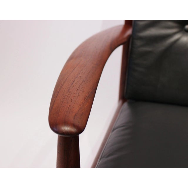 1960s Model 118 Teak Armchair by Grete Jalk for France & Søn, 1960s For Sale - Image 5 of 10