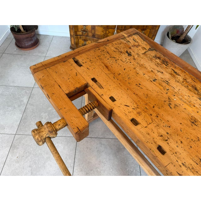German Workbench in Pine For Sale - Image 9 of 10