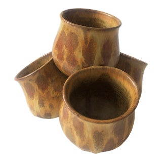 Vintage Studio Pottery Multi Pot Planter For Sale