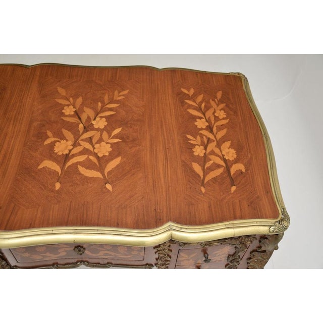 Vintage French Louis XVI Style Knee Hole Desk, 1930s For Sale - Image 6 of 12
