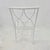 1950s White Ocean Liner Aluminum Chairs - Set of 8 For Sale - Image 4 of 5