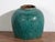 Antique Green Enameled Vase For Sale - Image 4 of 5