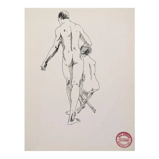 Nude Study of Man & Woman For Sale