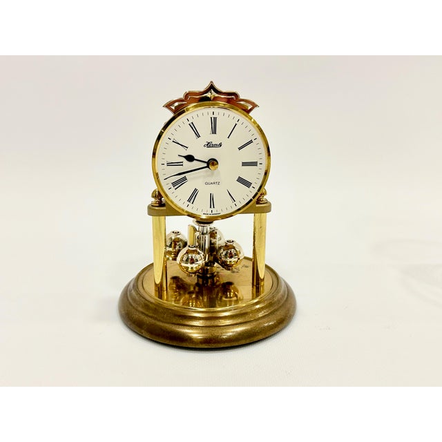 Vintage Anniversary Clock from Hermle, 1980s For Sale - Image 6 of 11