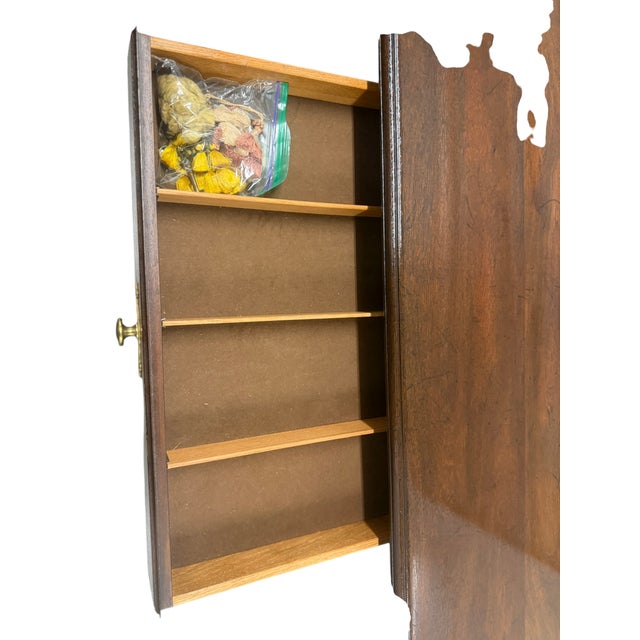 1950's Kittinger Mahogany Six-Door Credenza For Sale - Image 10 of 15