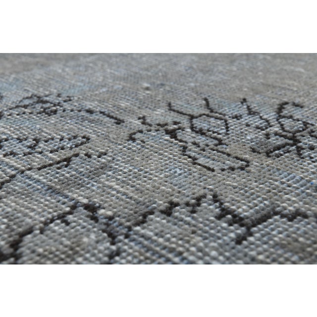 1970s Vintage Persian Handmade Wool Cotton Brown Area Rug For Sale In San Francisco - Image 6 of 11