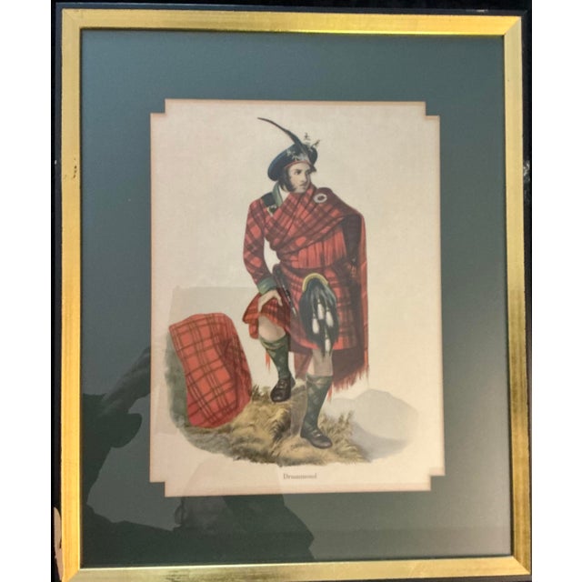 Dark Green 1950s Clans of the Scottish Highlands - Set of 6 For Sale - Image 8 of 13