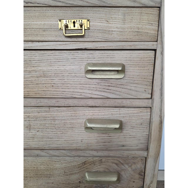 Wood Vintage Spanish Wooden Display Cabinet, 1940s For Sale - Image 7 of 9