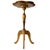 1950s Vintage Florentine Hollywood Regency Gilt Wood Side Table with Hand-Painted Floral Motif, 1950s For Sale - Image 5 of 7