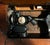 Vintage 1930s Singer Electric Sewing Machine in Original Wooden Cabinet With Extension Leaf For Sale - Image 14 of 16