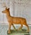 Mid 20th Century Life-Size Cast Concrete Deer Sculpture, Rustic Garden Accent For Sale - Image 5 of 8