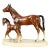 Mid-Century Sculpture of Horses, 1960s For Sale