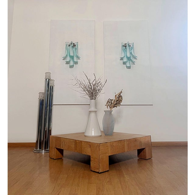 Vintage Italian Murano Wall Lights in the style of Mazzega, 1990, Set of 2 For Sale - Image 10 of 18