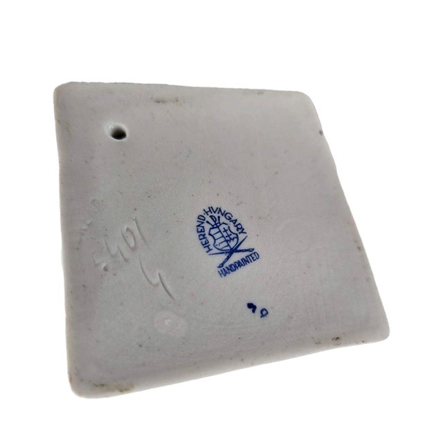 Figurative 1950s Herend Wedding Groom Figurine – Hand Painted, Collectible Porcelain From Hungary For Sale - Image 3 of 4