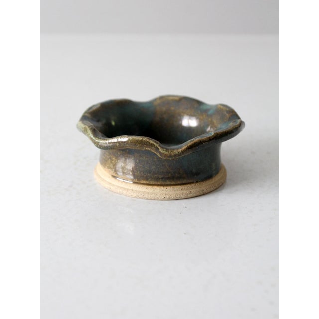 Late 20th Century Vintage Studio Pottery Bowl For Sale - Image 5 of 8