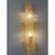 Early 21st Century Venetian Gold Graniglia Murano Glass Wall Sconce by Simoeng, Set of 4 For Sale - Image 5 of 14