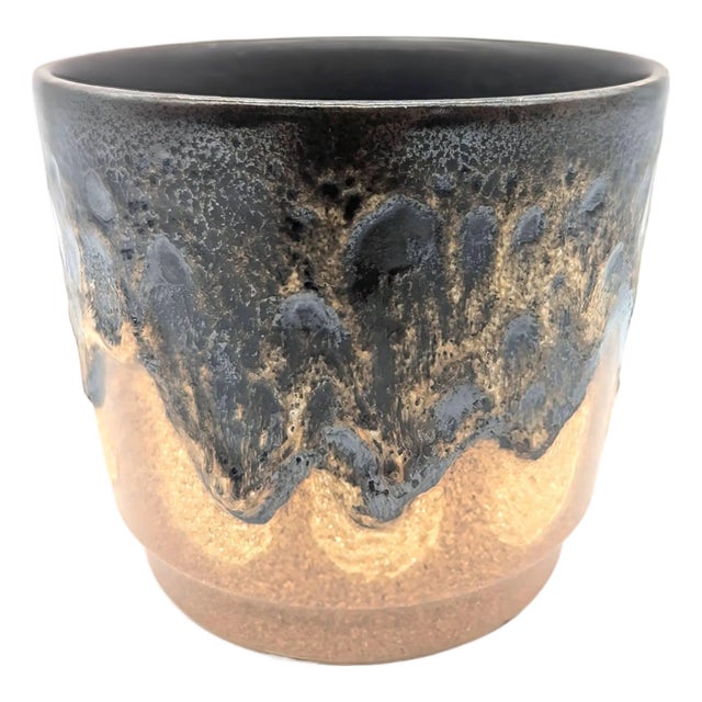 Mid Century Sheurich Keramik #806-14 Fat Lava Planter or Cachepot For Sale