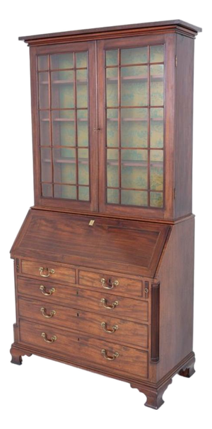 Georgian Display Bookcase in Mahogany, 1800s