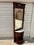 Brown Vintage Pulaski Mahogany Hall Tree With Decorative Frosted Glass Mirror and Marble Top For Sale - Image 8 of 8