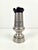 Wood French Chess Tower Pewter Spice Mill, 1960 For Sale - Image 7 of 7