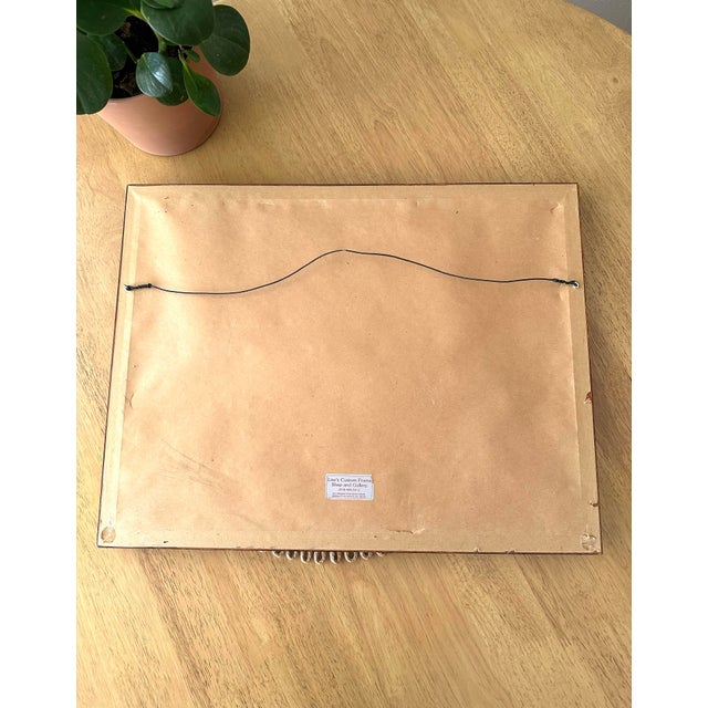 1950s George Wright Polo Horse Lithograph, Framed For Sale - Image 12 of 12