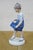 Rare 1990 Bing & Grondahl Porcelain My Favorite Blue Dress Figurine 2586 For Sale - Image 6 of 12