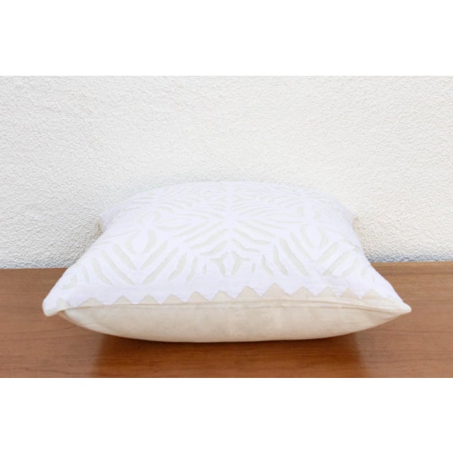 Lina Applique Pillow Cover For Sale - Image 4 of 7