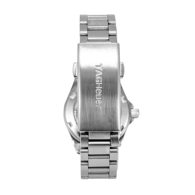 Ladies Tag Heuer Aquaracer 27mm way1410.ba0920 Black Dial Steel Quartz Watch For Sale In Houston - Image 6 of 11