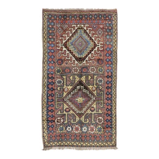 Antique Azerbaijan Rug - 05'00 X 09'03 For Sale
