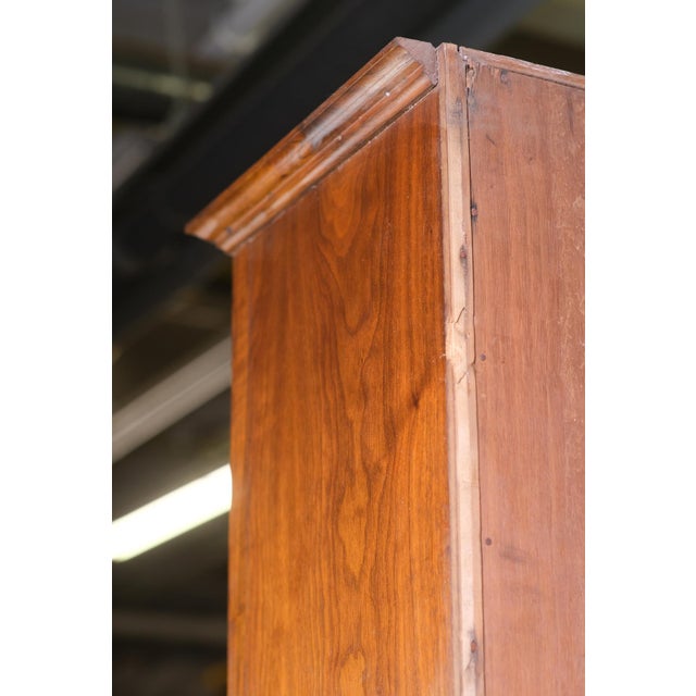 1960s Walnut Veneer Kitchen Storage Cabinet For Sale - Image 15 of 16