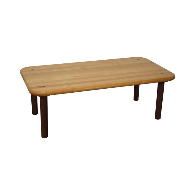 Knoll Morrison Hannah Maple Top Coffee Table Chairish