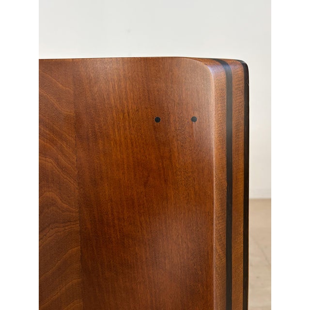 Wooden and Leather Artona Sideboard by Afra & Tobia Scarpa for Maxalto, Italy, 1970s For Sale - Image 17 of 18