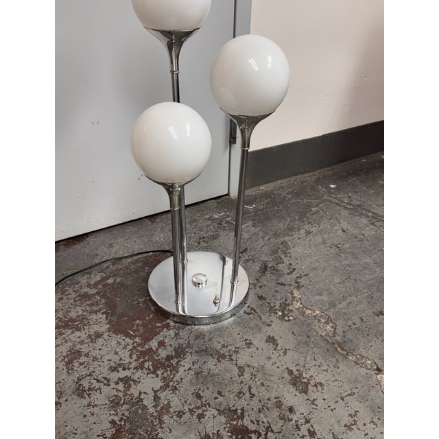 Mid-Century Modern In Style of Targetti Sankey Space Age Table Lamp, Circa 1970's For Sale - Image 3 of 12