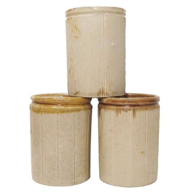 19thC. Antique English Ironstone Pottery, S/3 For Sale - Image 4 of 4