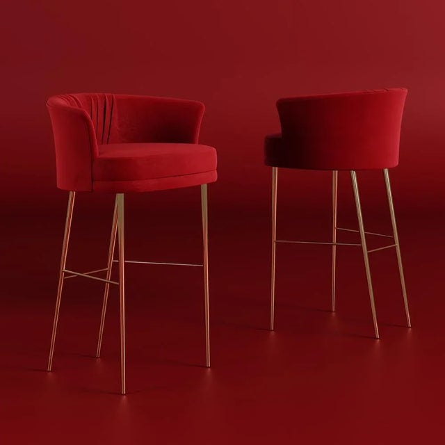 Lupino Bar Chair by Ottiu For Sale - Image 6 of 9