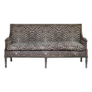 Vintage Restoration Hardware Sette, Newly Reupholstered For Sale