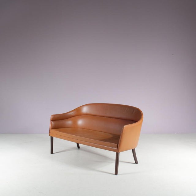 Sofa by Ole Wanscher for J. Jeppesen, 1950s For Sale - Image 11 of 15