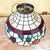 Vintage Tiffany-Style Fruit Stained Glass Hanging Pendant Shade For Sale In Washington DC - Image 6 of 18