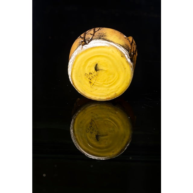 Glass French Art Nouveau Bowl by Daum Nancy, 1920s For Sale - Image 7 of 12