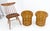 Pair of Mushroom Shape Wicker Side End Tables MINT For Sale - Image 9 of 11