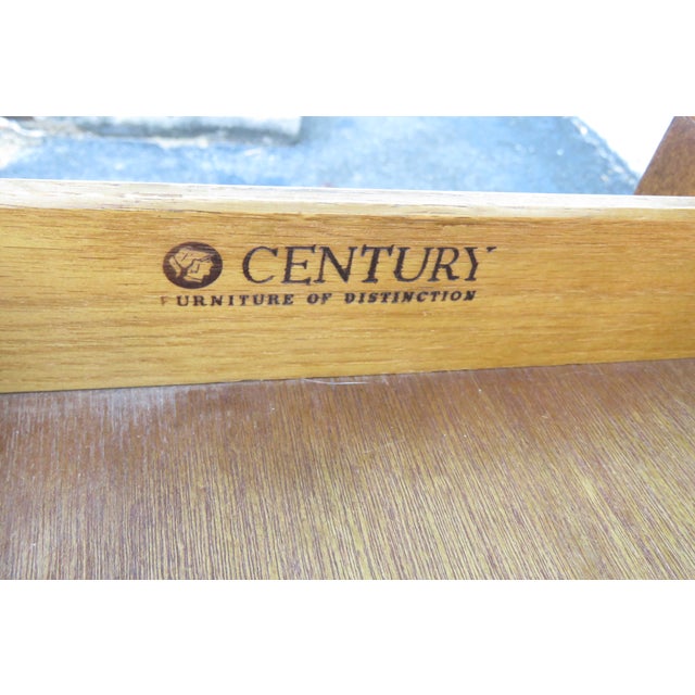 Century Furniture Hollywood Regency Pair of Side End Tables 6262 For Sale In Miami - Image 6 of 15