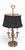 Brass Vintage French Bouillotte Table Lamp For Sale - Image 8 of 18