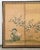 Japanese Japanese Showa Four Panel Screen Spring Flowers on Gilt For Sale - Image 3 of 12