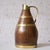 19th-century Normandy cider jug crafted from brass and oak, reflecting the region's rich cider-making heritage. With its...