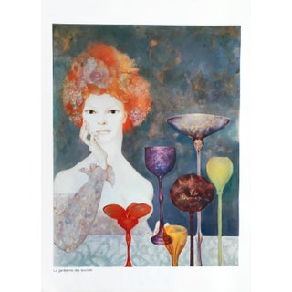 Leonor Fini Photogravure 7 La Gardienne Des Sources 1980 For Sale