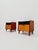 Mid-Century German Nightstands / Bedside Tables with Glass Tops from Wk Möbel, 1960s, Set of 2 For Sale - Image 6 of 11